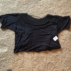 Black cotton top